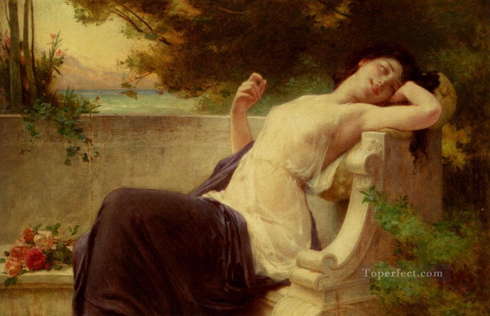 An Afternoon Rest Academic Guillaume Seignac Oil Paintings
